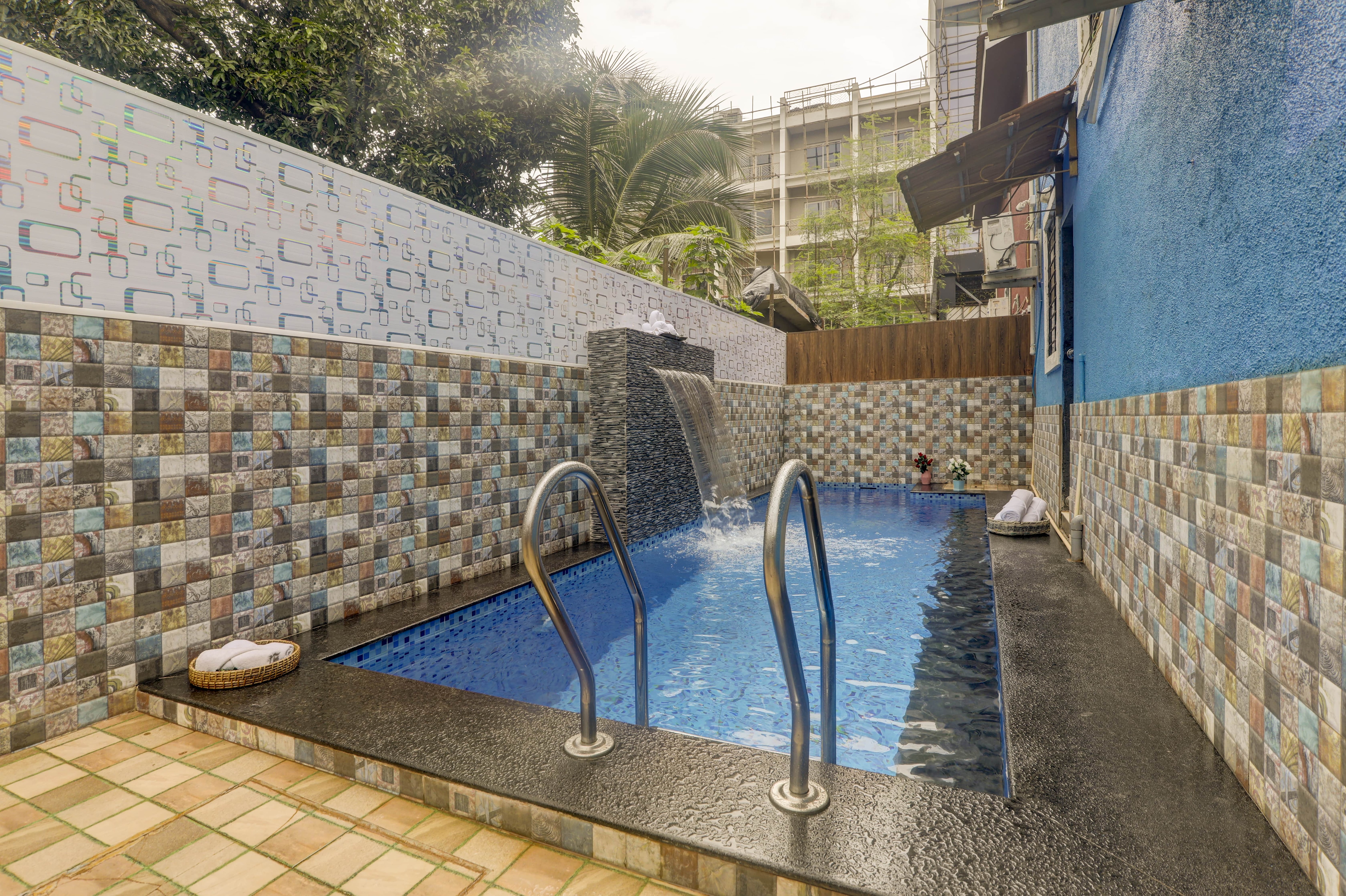 Sky Blue Villa | 3BHK Private Pool-Caretaker-WiFi - Tap to explore photos