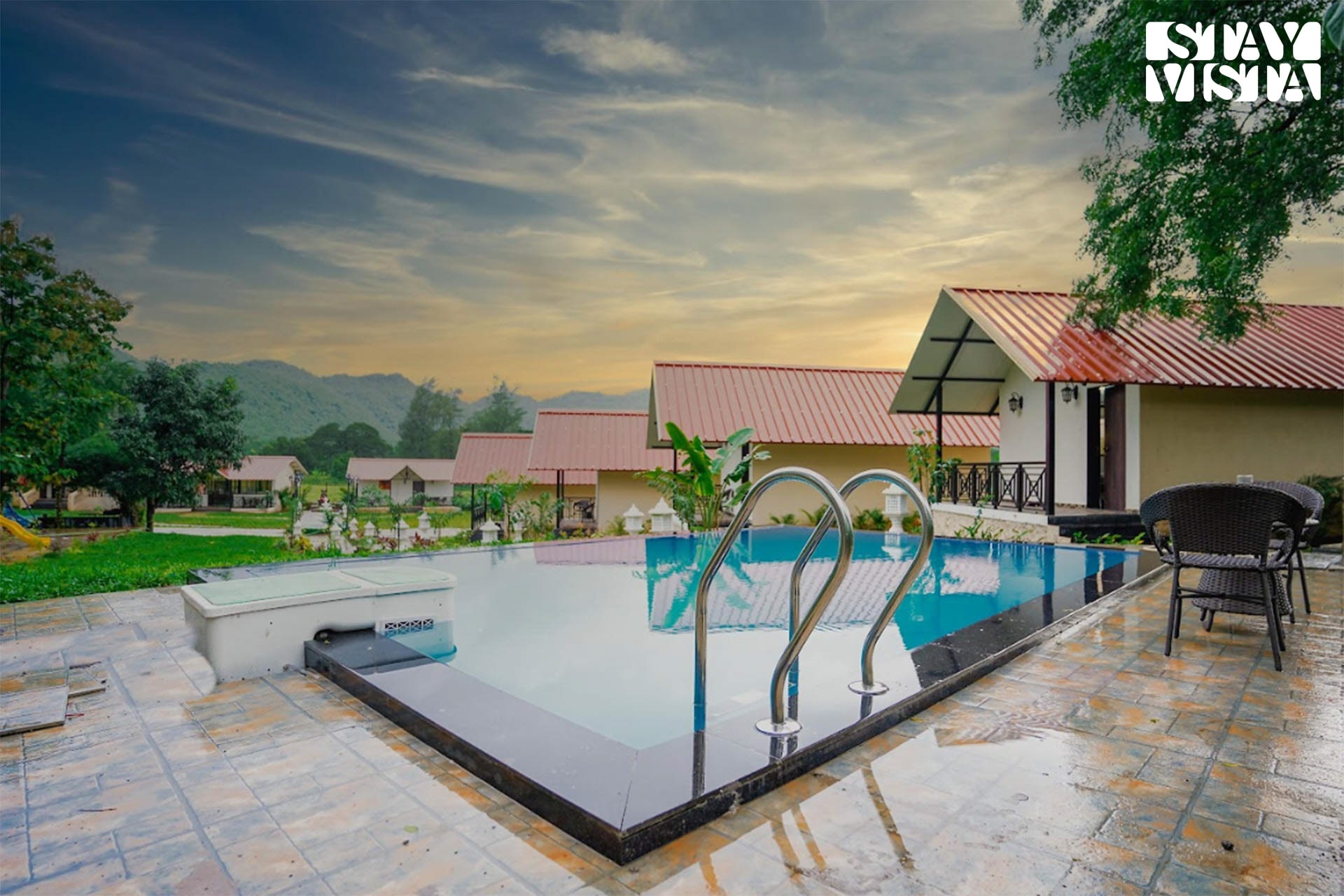StayVista at Ever Falls - 9 Cottages - Tap to explore photos
