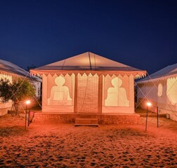 Royal Luxury Swiss Tent Non AC