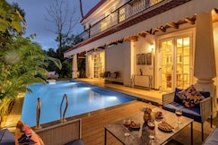tisyastays | Villa Firefly 4BHK Lux with Private Pool, Close to beach, Goa
