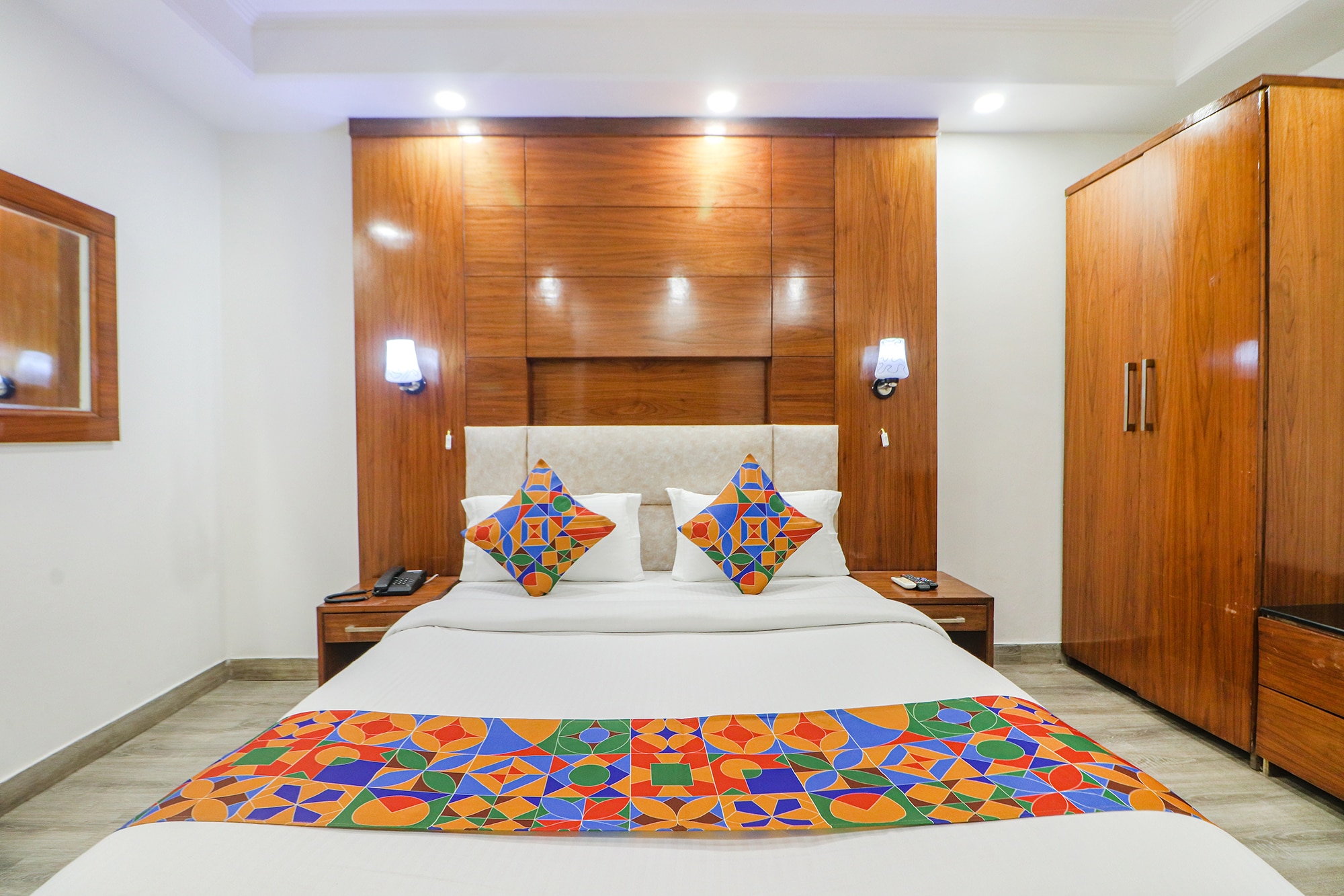FabHotel Dwarka Suites - Nr. Yashobhoomi Convention Centre - Tap to explore photos