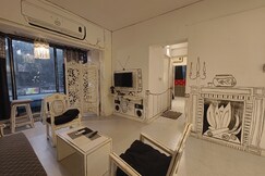 Casa Vibe 1 Bhk Aesthetic apartment  Vagator beach, Goa