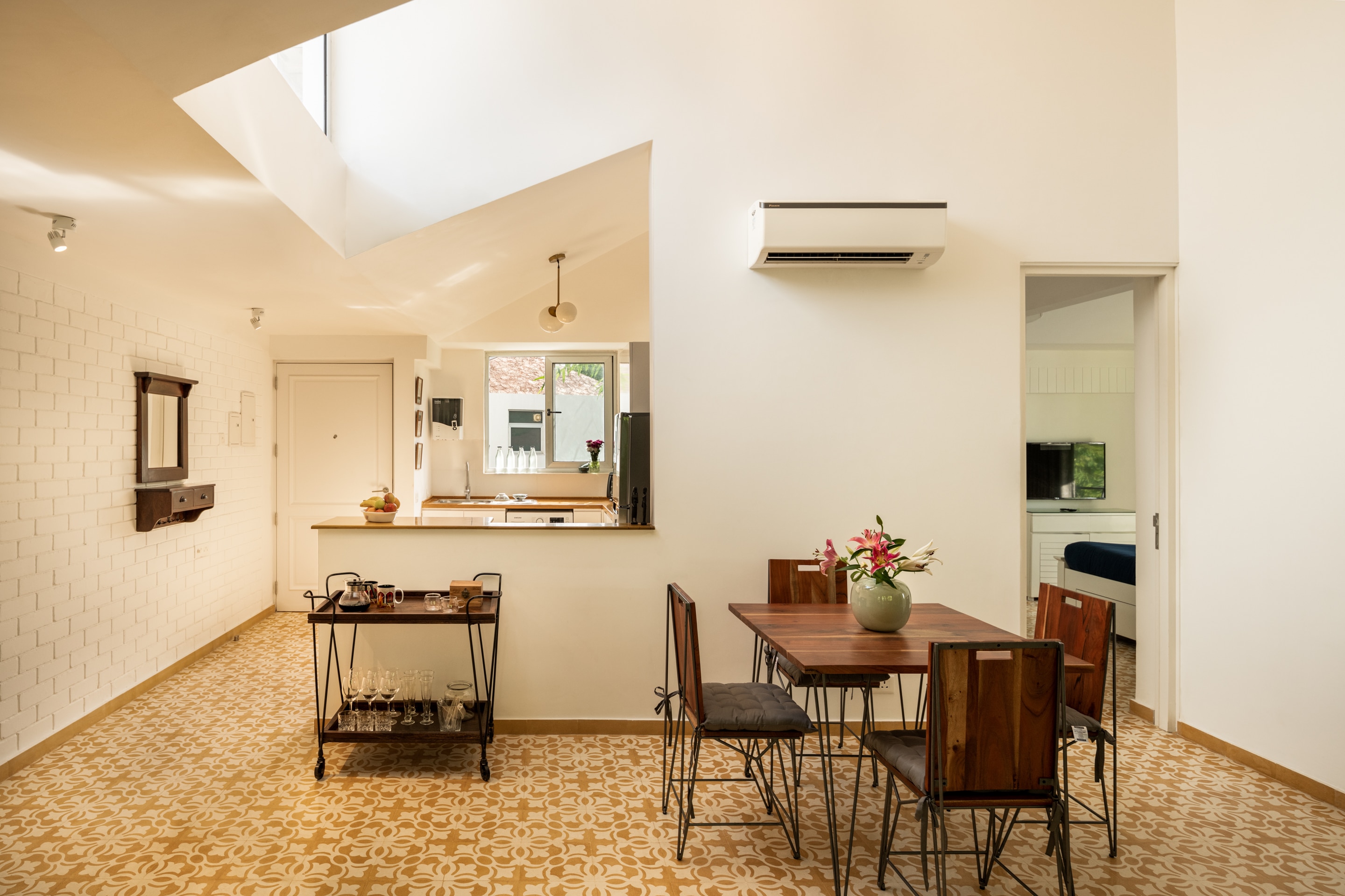 El Sereno - 2 BHK at Vagator by The Blue Kite (201) - Tap to explore photos