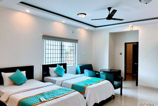 Cozy 1BHK Family Suite in Central Bangalore