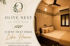 Olive Nest 2BHK Near Beach City Centre, Pondicherry