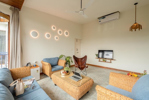 Staymaster Central Apt | 3BR | Pool | Near Vagator