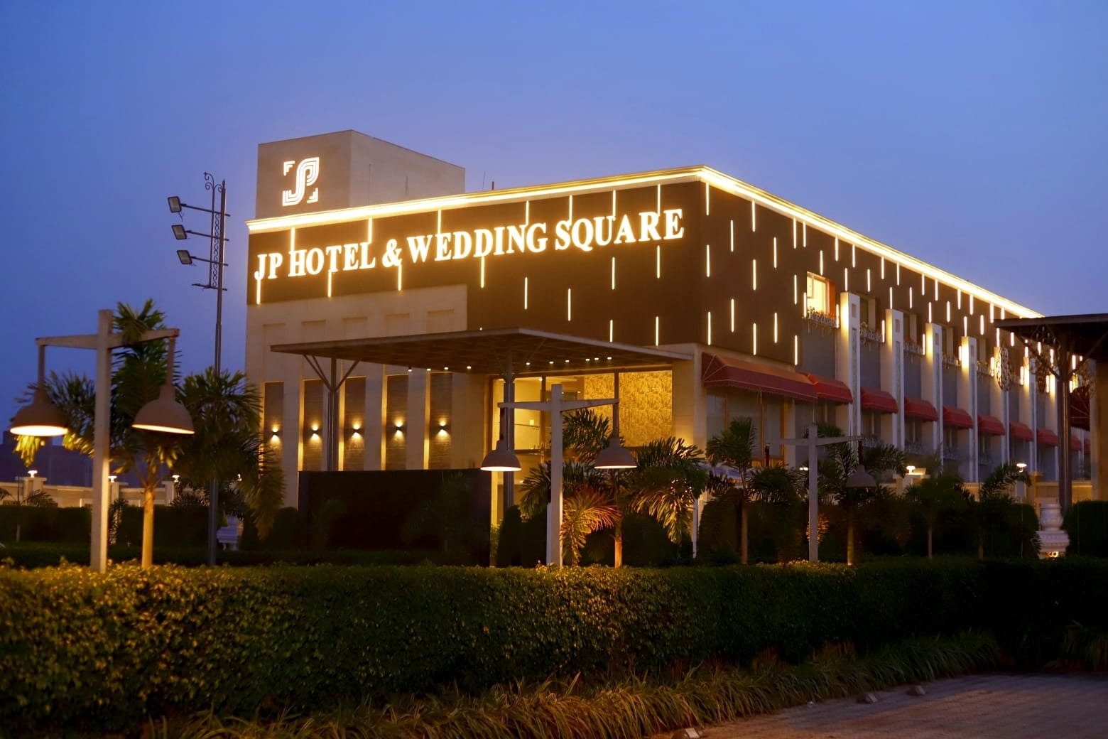 J P HOTEL AND WEDDING SQUARE - Tap to explore photos