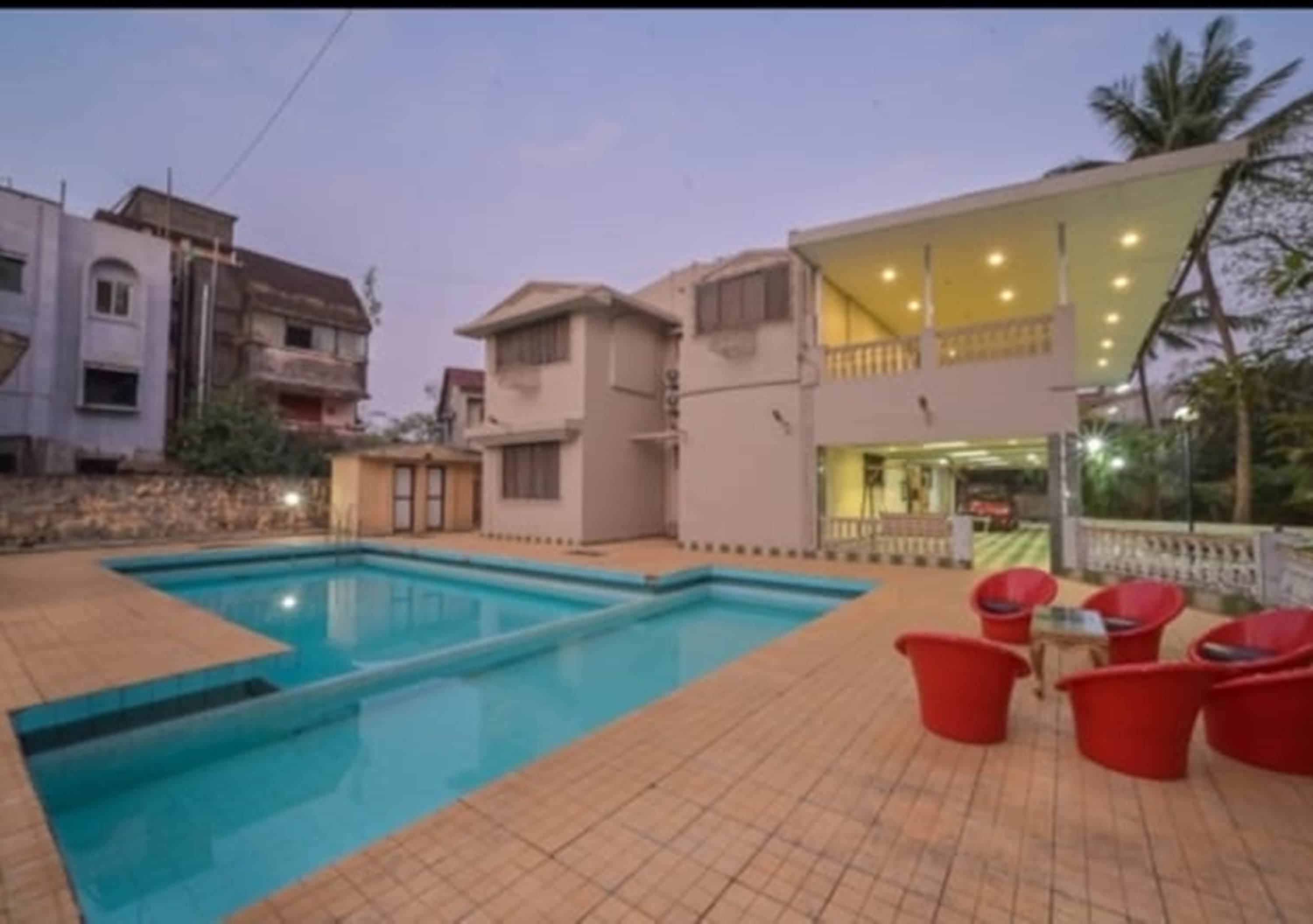 5BHK Sai Villa with a Pvt Pool - Tap to explore photos