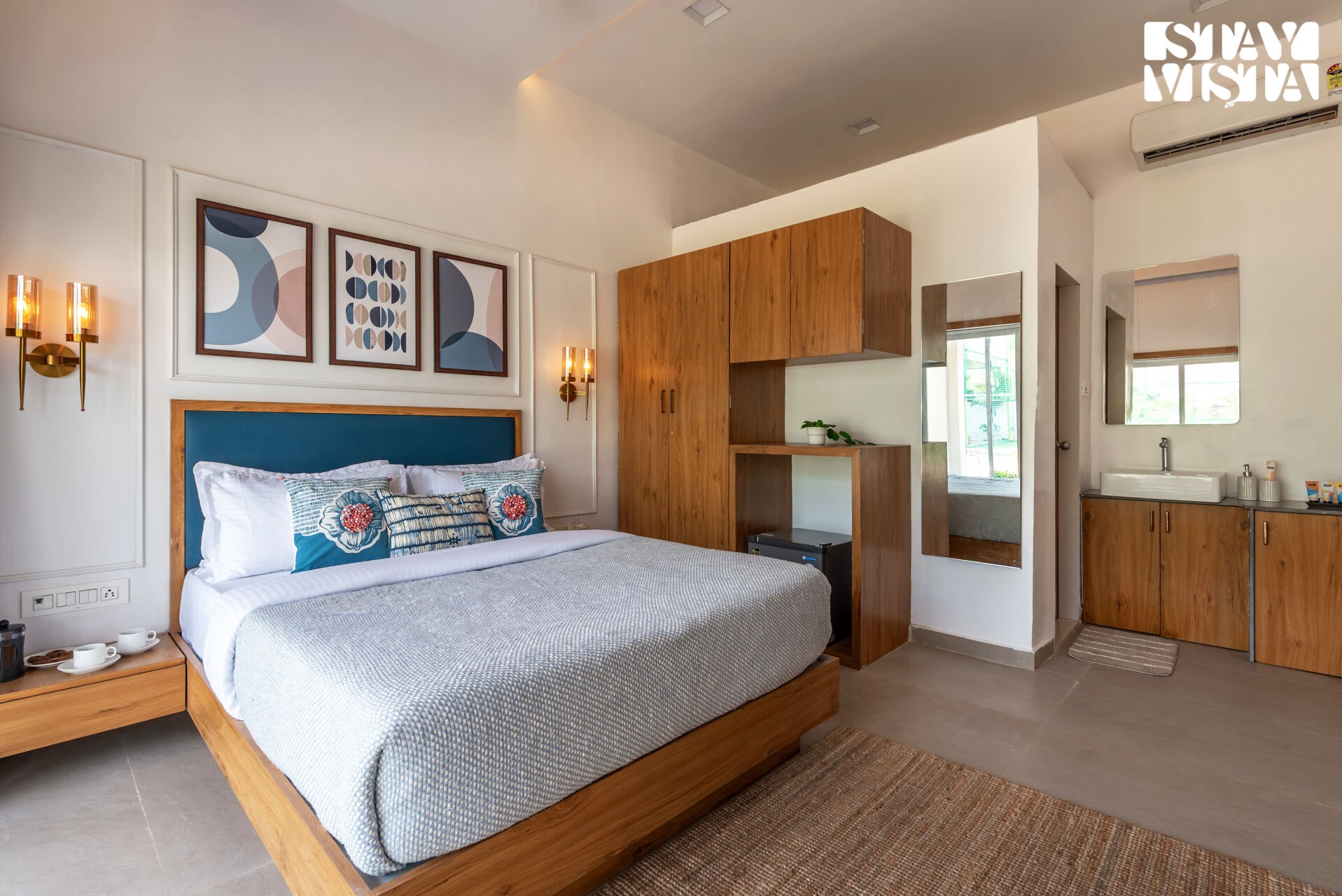 StayVista at Room 4@The Grand Ten-Cottages - Tap to explore photos