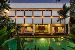 The Bougainvillea by StayJade | Pool | Bonfire, Channapatna
