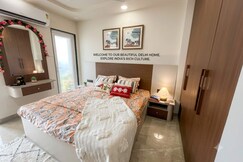 Sukoon by cozy cove Luxury 1bhk Netflix, Manesar