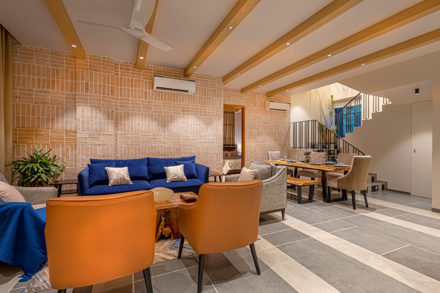 Zephyr 3BHK Private Pool Villa Near Thalassa - Tap to explore photos