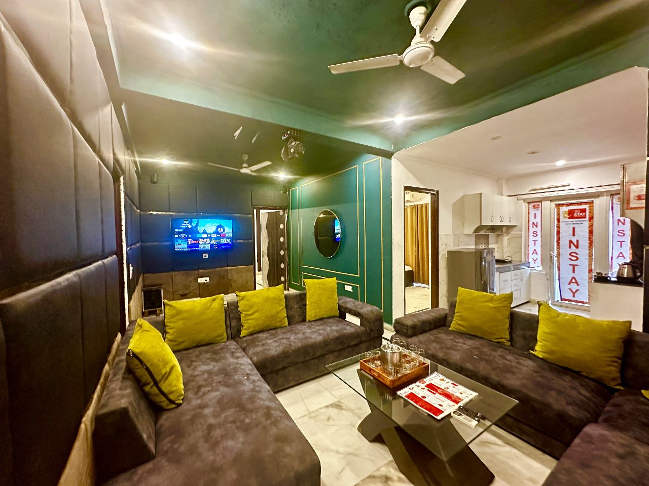 Instay 1525 | Mini Club Party 3BHK U3 - Tap to explore photos