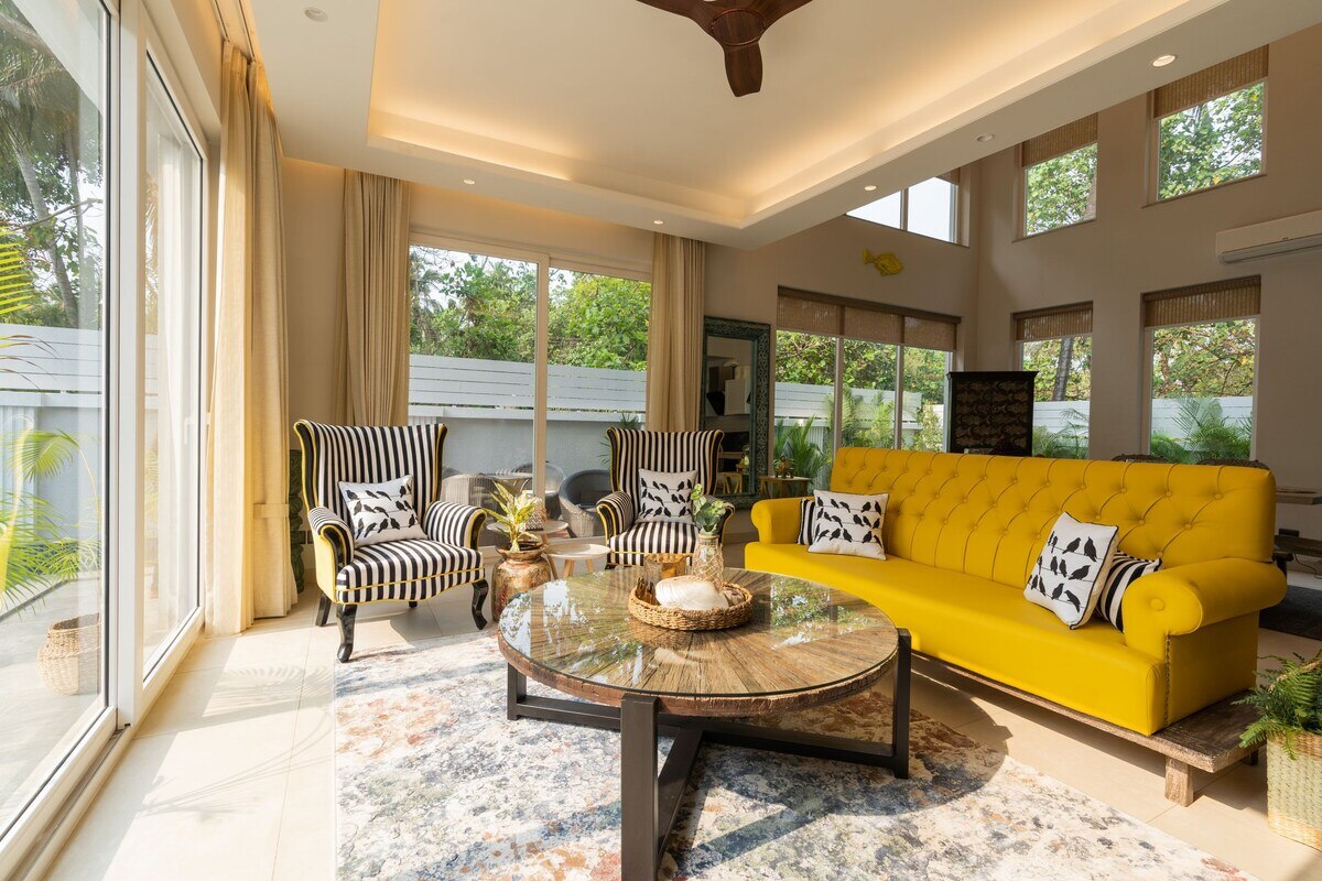 Hireavilla | Amani - 4BHK with Private Pool in North Goa - Tap to explore photos