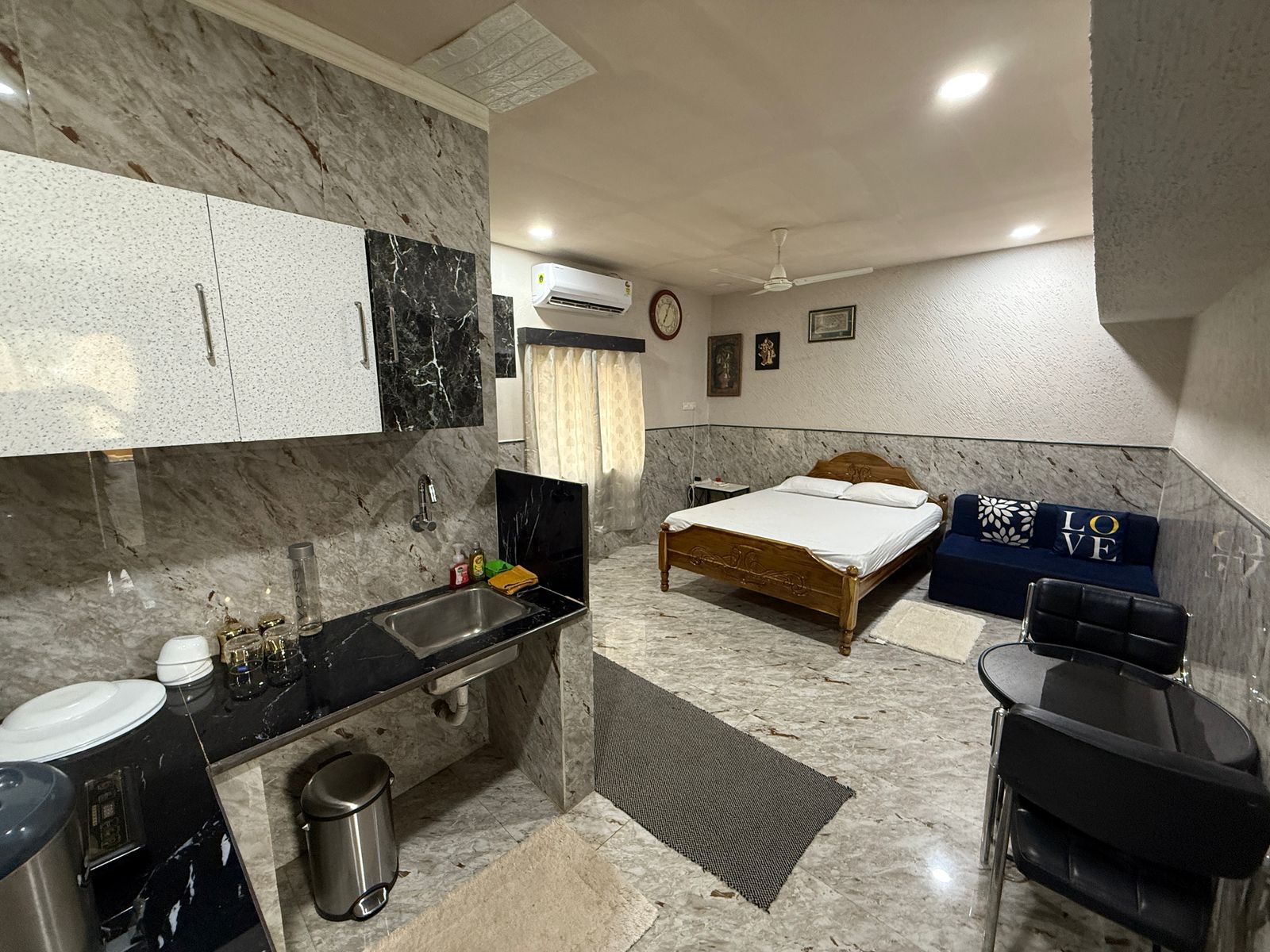 Stylish Modern Studio Apartment Near RIET International School - Tap to explore photos