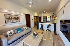Fairway Sky | 18th Floor | Golf Course Balcony, Wadgaon