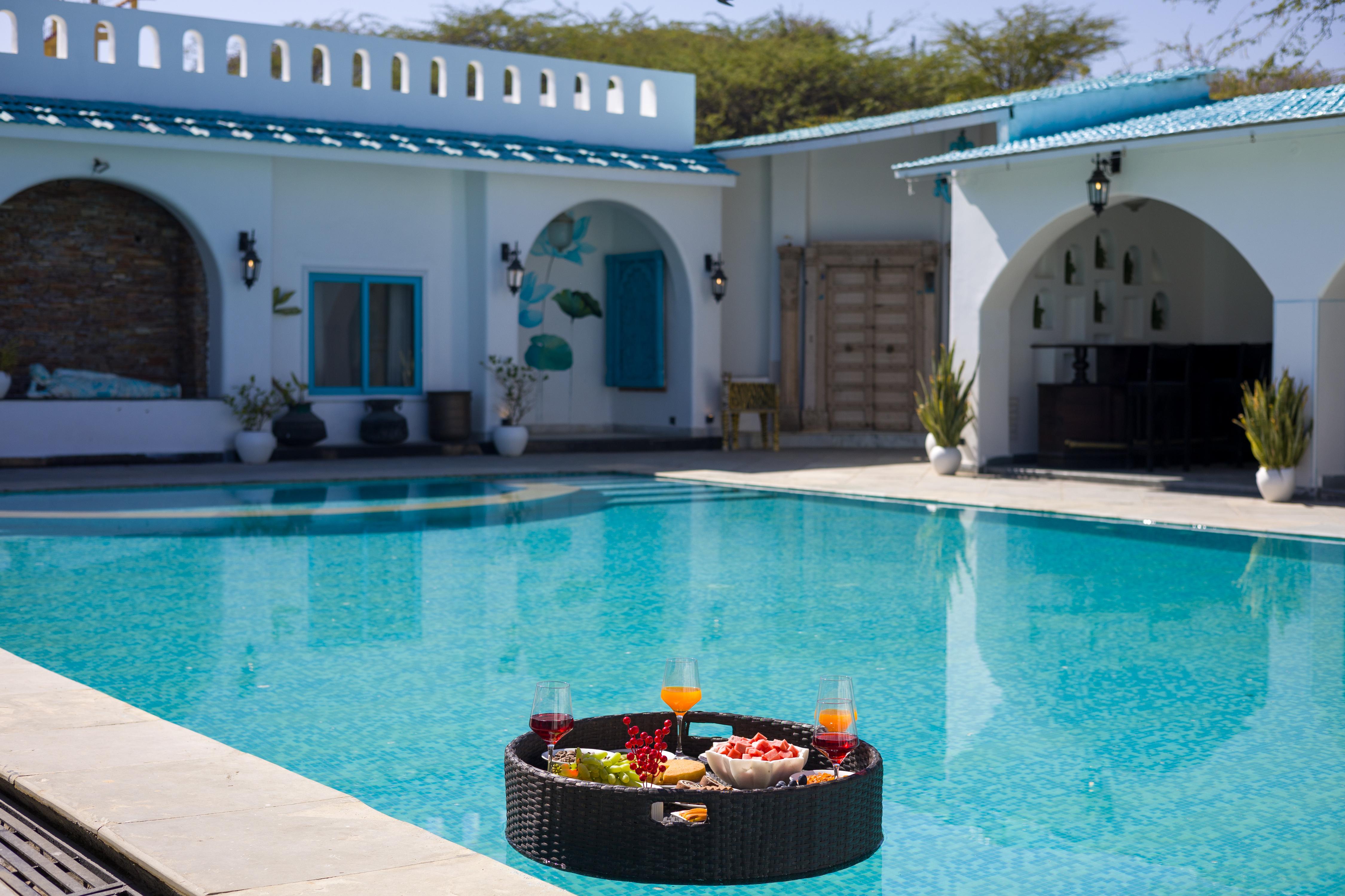 Palace View Pet-Friendly Retreat W/ Pvt Pool & Restro - Tap to explore photos