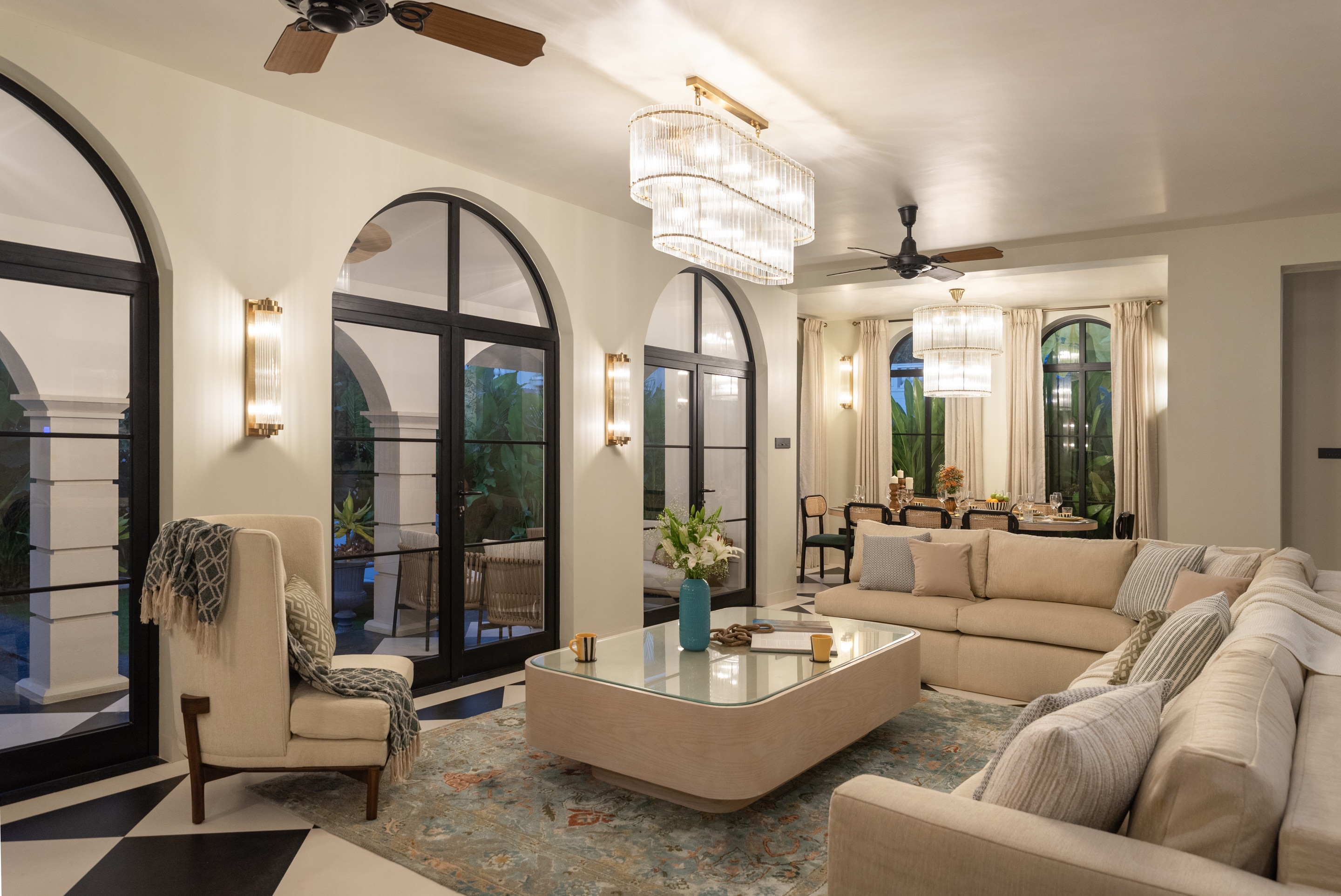 3BHK Private Pool Villa  | Arpora | Lost Traveller | LT306(V4) - Tap to explore photos