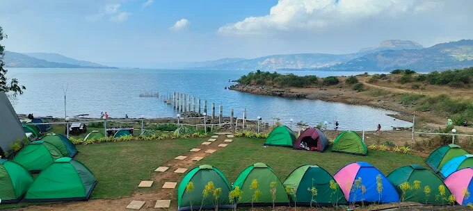 Camp By The Lake, Pawna Lake, Lonavala - Tap to explore photos