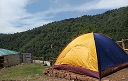 Adventure Dome Tent with ground bedding