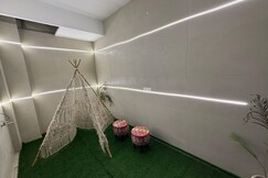 Spacious 1BHK Modern Retreat with Boho Corner, Gurgaon