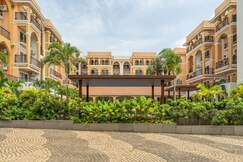 Sereno Olive modern 1bhk w pool gym games zone, Goa