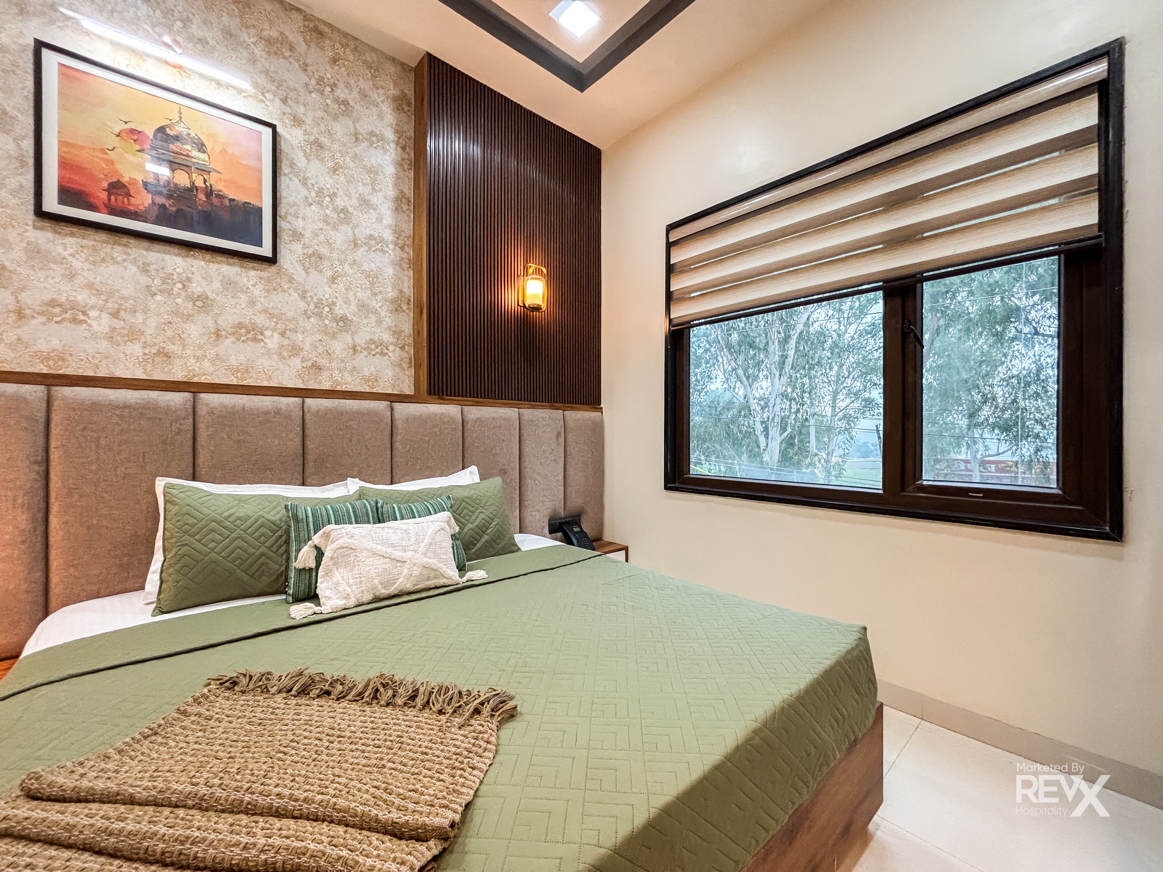 Hotel Brij Vas (1.5 km drive from Prem Mandir) - Tap to explore photos