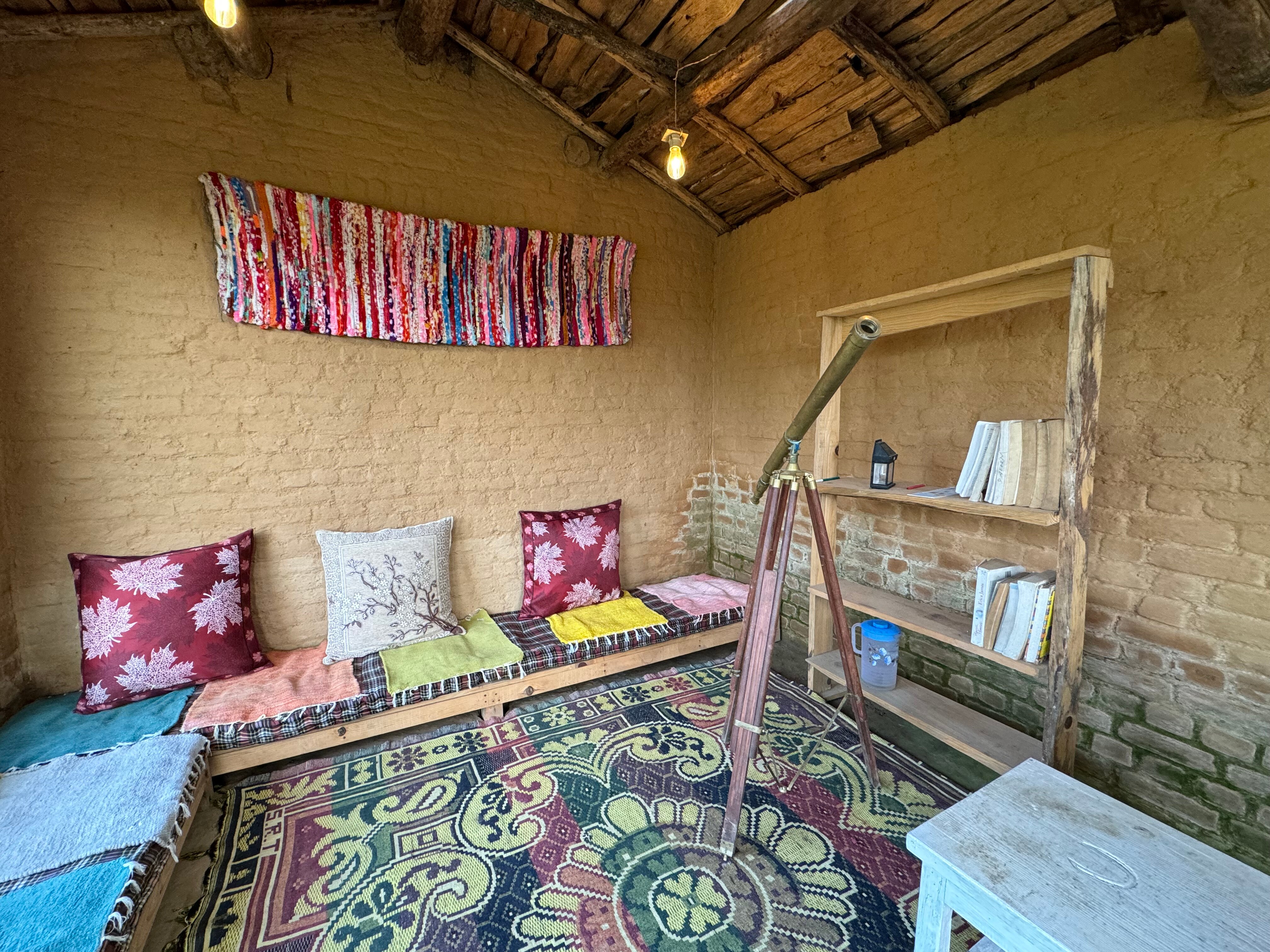 Sukoon Village retreat 2BR with Fireplace - Tap to explore photos