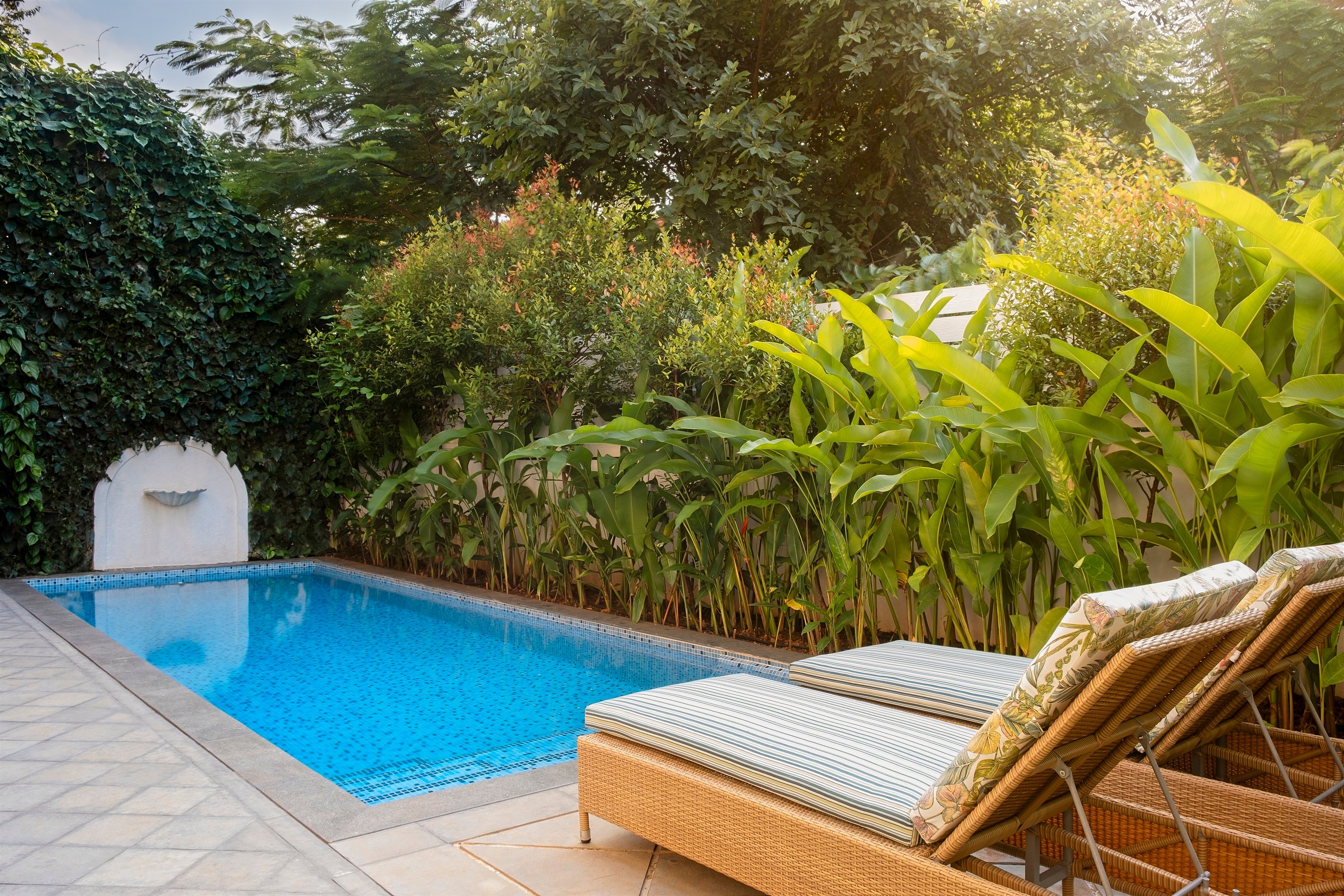 ELIVAAS 3 BHK Pvt Pool Villa near Baga & Calangute | Panache - Tap to explore photos