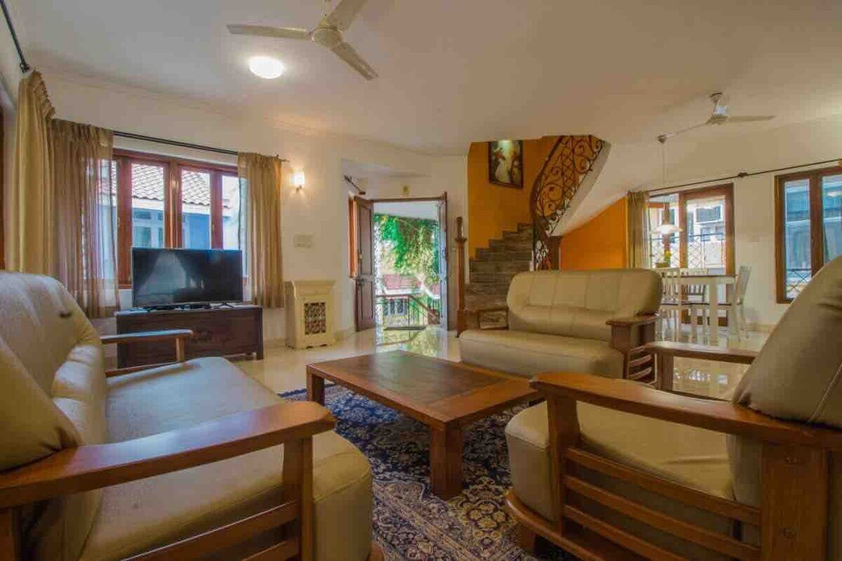By the Bay - 3bhk with common Pool in Miramar - Tap to explore photos