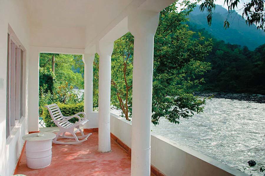 Neemrana's Glasshouse on The Ganges Rishikesh INR 3895 OFF ( ̶2̶3̶7̶5̶0̶ ) Villa Price, Address