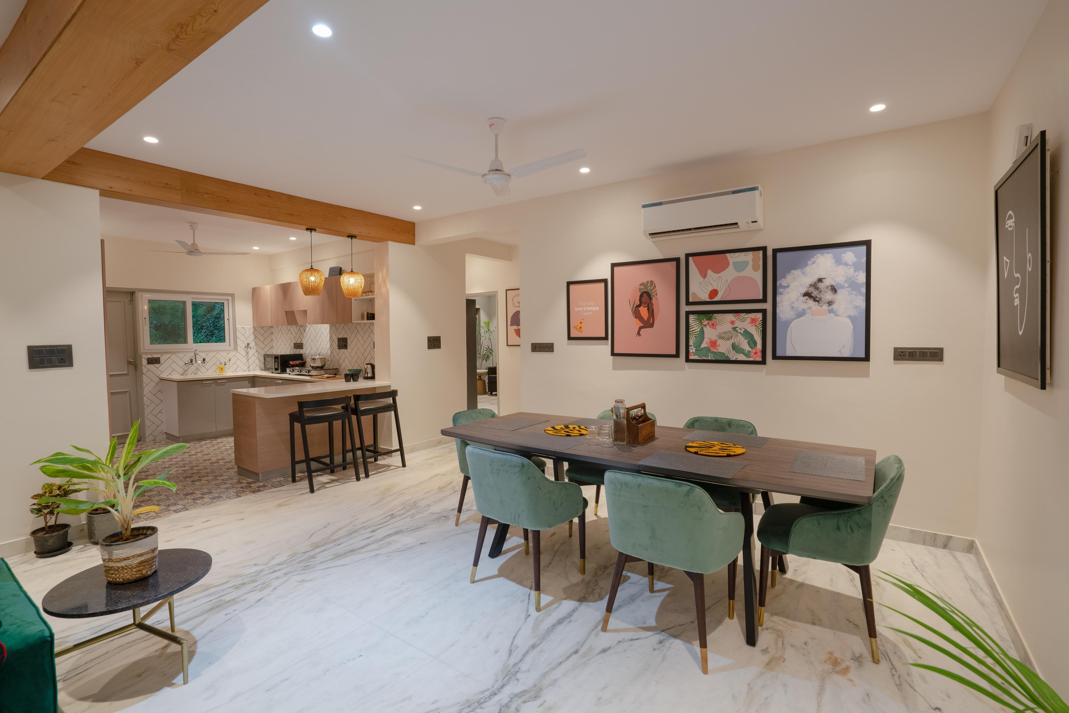Casa Rio - Modern 3 BR near Fateh Sagar Lake - Tap to explore photos