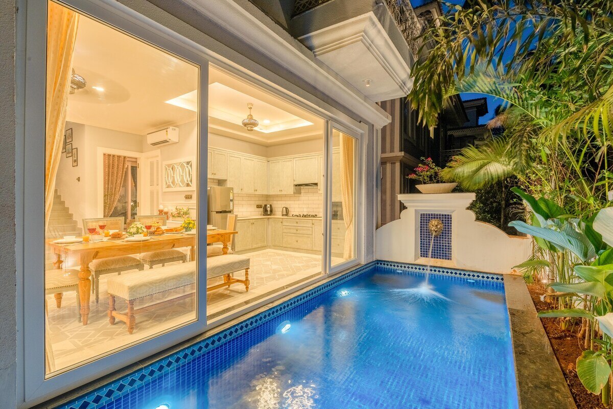Staymaster Coconut Cove | Amazing Pvt Pool |4BHK - Tap to explore photos